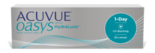 Lade das Bild in den Galerie-Viewer, ACUVUE OASYS 1-Day with HydraLuxe Technology (30er Packung)
