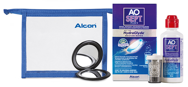 AOSEPT PLUS mit HydraGlyde Reise-Set 90ml